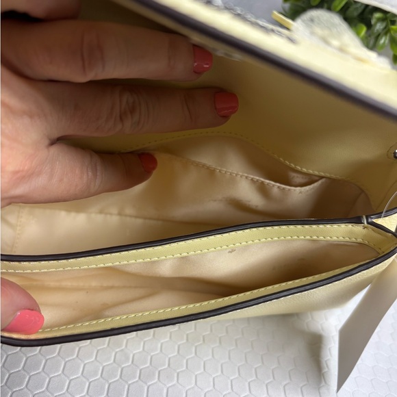 Kate Spade Yellow Floral Appliqué Leather Crossbody NWT - Picture 10 of 10